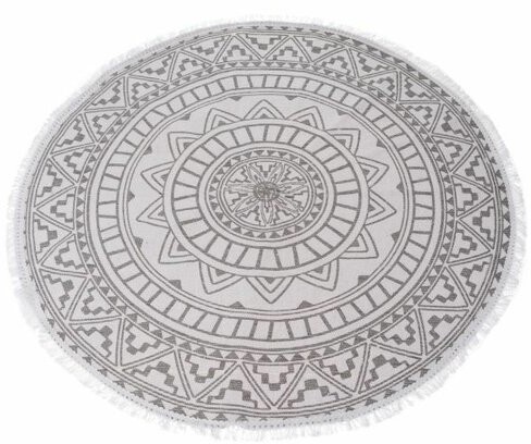 Dywan Mandala niebieski, 82 cm