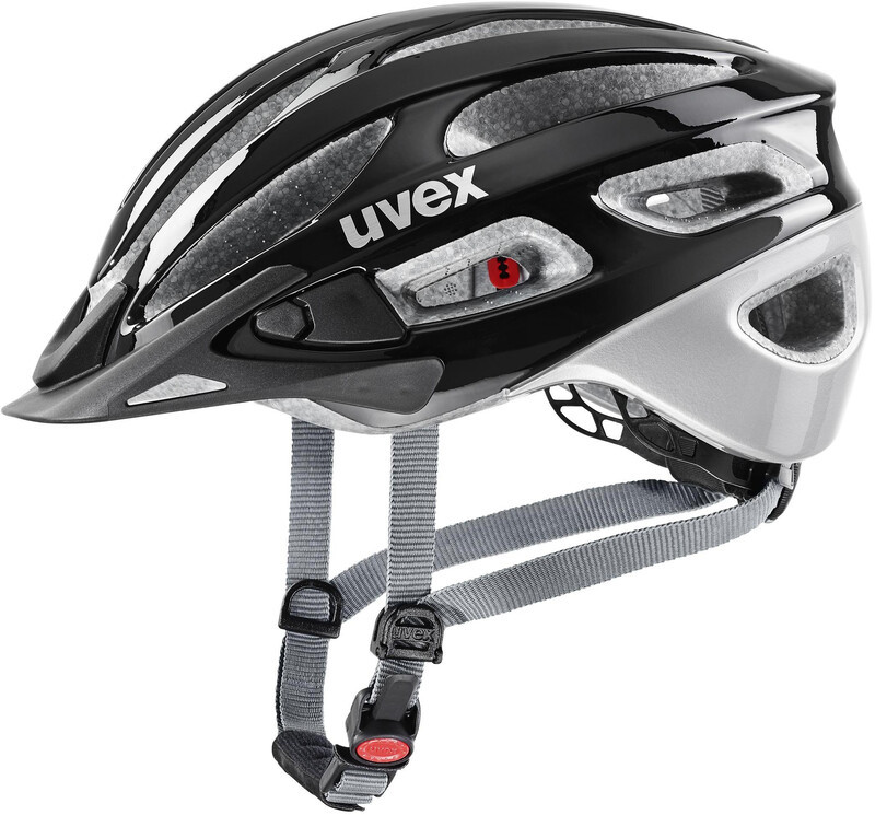 UVEX True Helmet, czarny/srebrny 55-58cm 2022 Kaski miejskie i trekkingowe S4100530517
