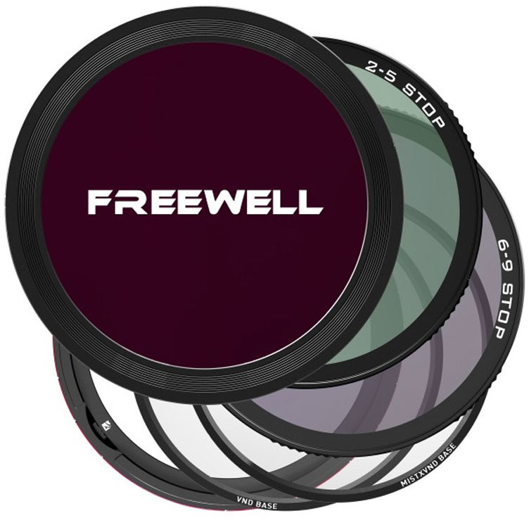 Freewell Freewell wszechstronny zestaw filtrów VND magnetycznych z pokrowcem 77mm FW-77-MAGVND
