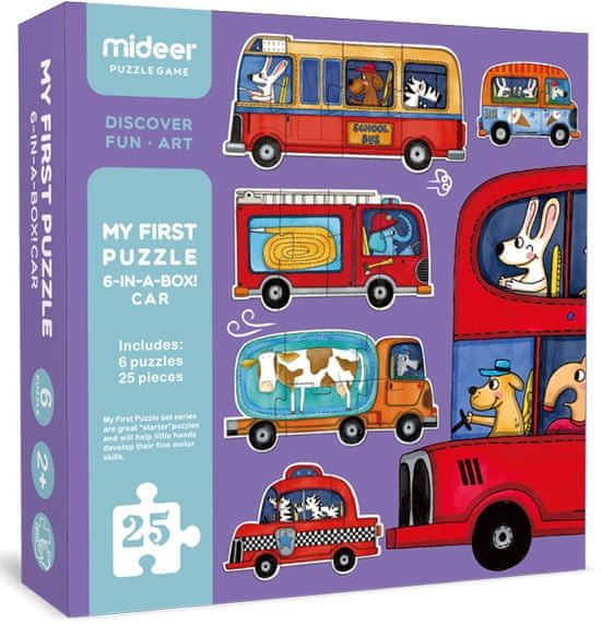 Mideer Mideer Pierwsze puzzle środki transportu # z wartością produktów powyżej 89zł!