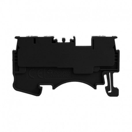 Geberit DEGSON szynowa 1,5mm2 1P 3-przewodowa zacisk push-in czarna DS1.5-TW-01P-13-00A(