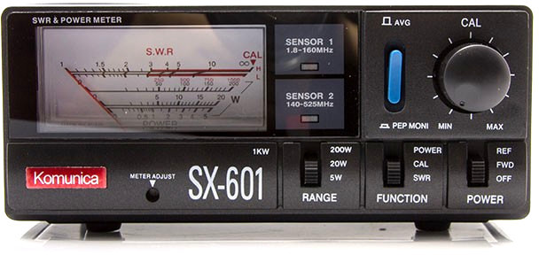 Prof. Reflektometr Miernik Swr/power SX-601