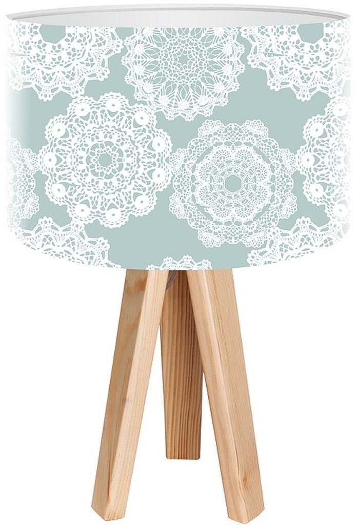 Macodesign Lampa biurkowa Delikatna koronka mini-foto-255, 60 W