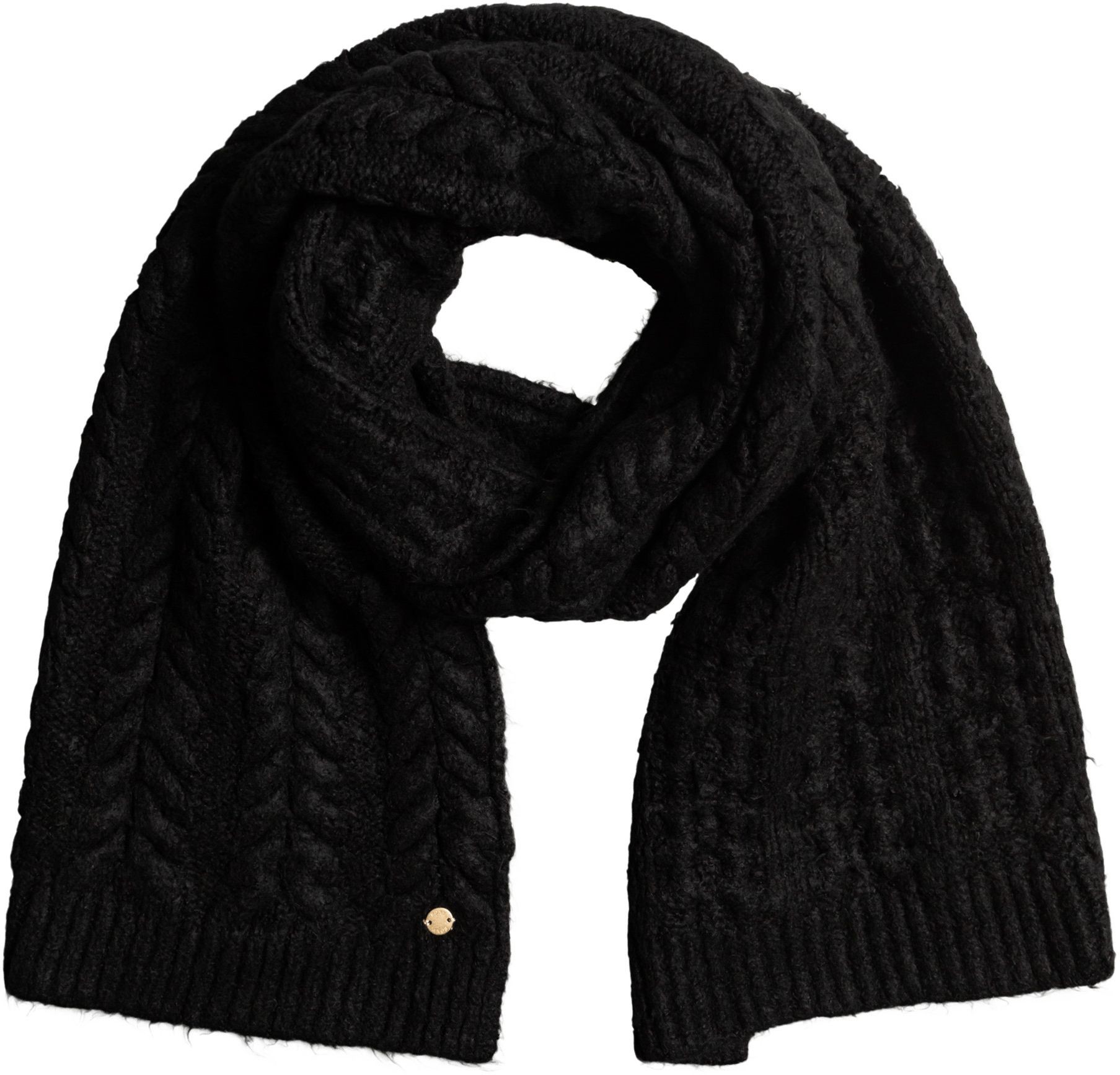 Roxy szal damski MY LITTLE TOWN SCARF Anthracite KVJ0