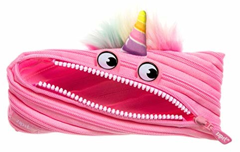 Zipit ZIPIT ZIPIT piórnik jednorożec, etui, różowy piórnik, 22 cm, różowy
