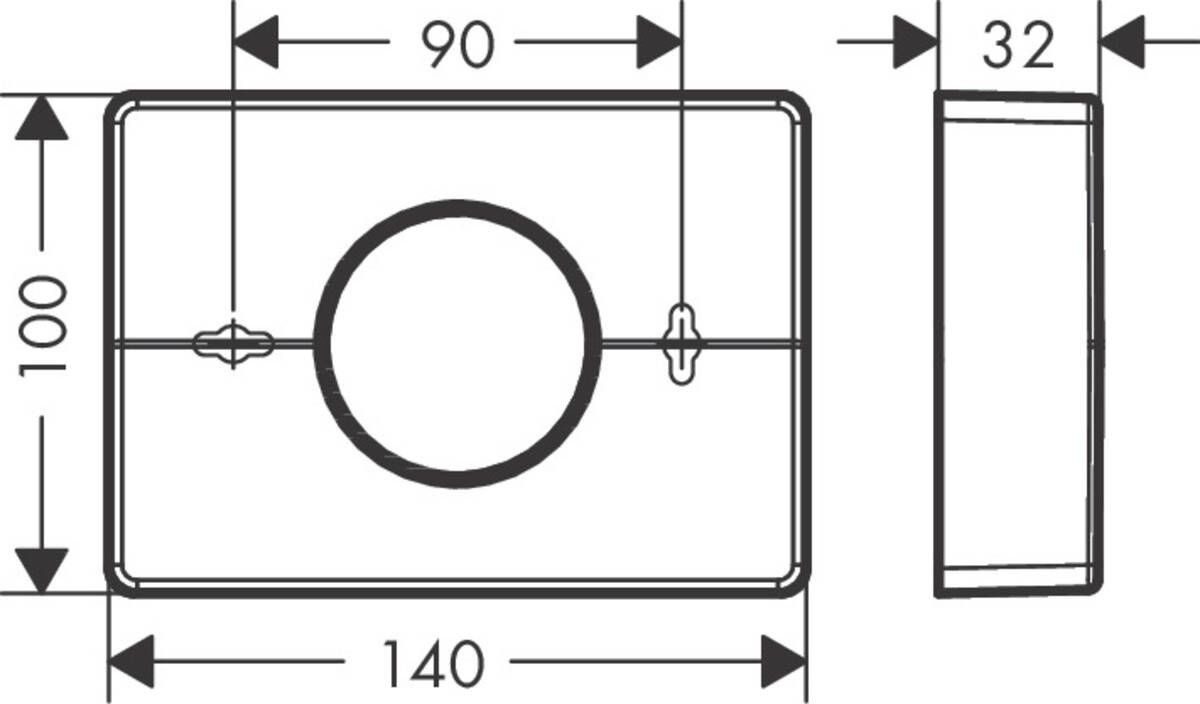 Hansgrohe AddStoris Dozownik na woreczki sanitarne czarny mat 41773670