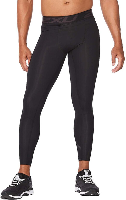 2XU 2XU Motion Compression Tights Men, czarny S 2022 Spodenki kompresyjne MA6489B-BLKNRO-S