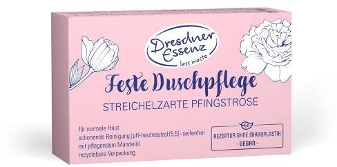 Dresdner Essenz ŻEL POD PRYSZNIC W KOSTCE DELIKATNA PIWONIA 100G - 61929-uniw