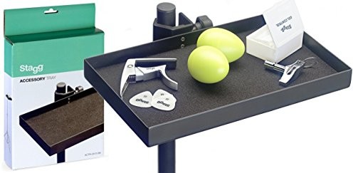 Stagg ACTR-2515 BK akcesoria taca z zaciskiem do uchwyt do notebooka ACTR-2515 BK