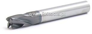 DARMET Frez 4-ostrzowy krótki 8 mm DIN 6527-K VHM AlTiN