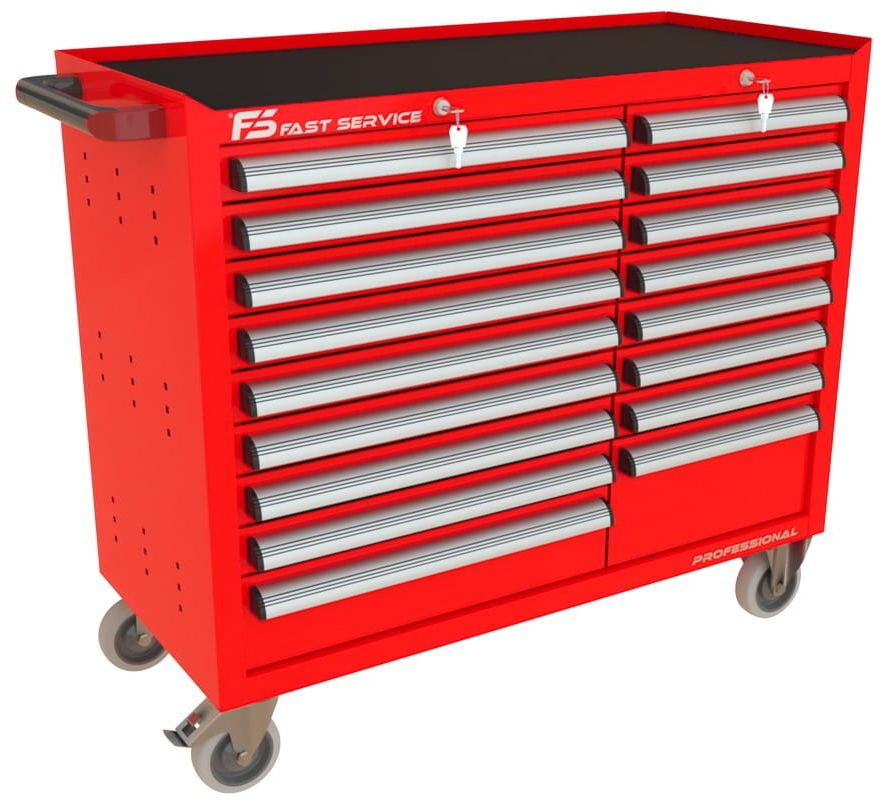 Fastservice Wózek warsztatowy TRUCK z 17 szufladami PT-211-16 PT-211-16