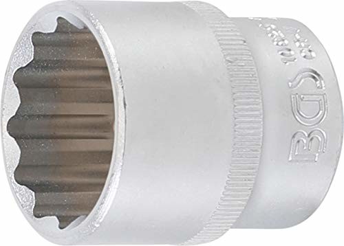 BGS 10625 | wkładka klucza nasadowego dwunastokąt | 12,5 mm (1/2 cala) | SW 28 mm