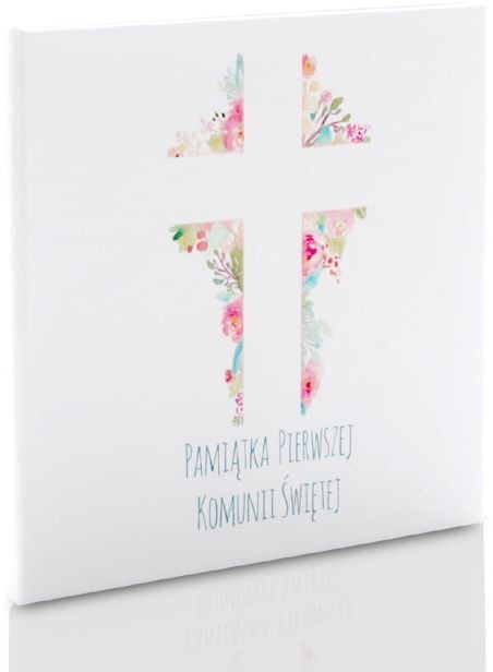 Etui małe TS komunia krzyż (na 2 płyty CD/DVD)