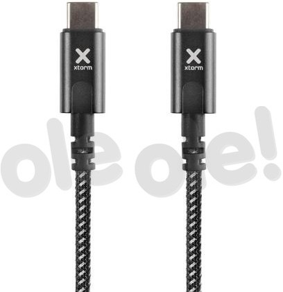 XTORM kabel USB-C USB-C PD 1m czarny XCX2071