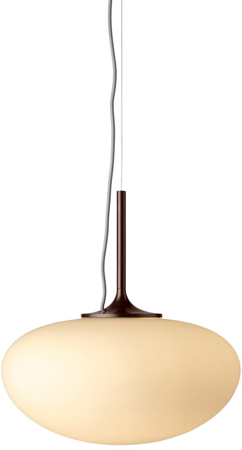 GUBI GUBI Stemlite lampa wisząca, czarno-czerwona