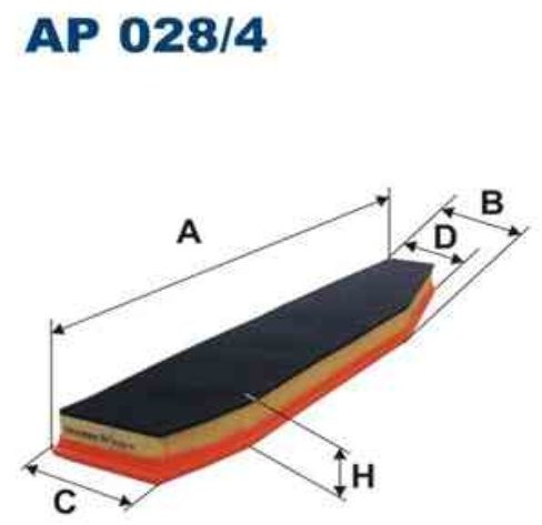 Filtron Filtr powietrza AP028/4