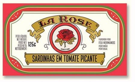 La rose Portugalskie sardynki w pomidorach pikantne 125g La Rose 441-uniw