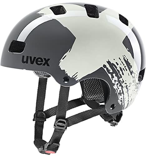 UVEX kid 3, kask rowerowy Unisex-młodzież, rhino - sand, 51-55 cm 3515