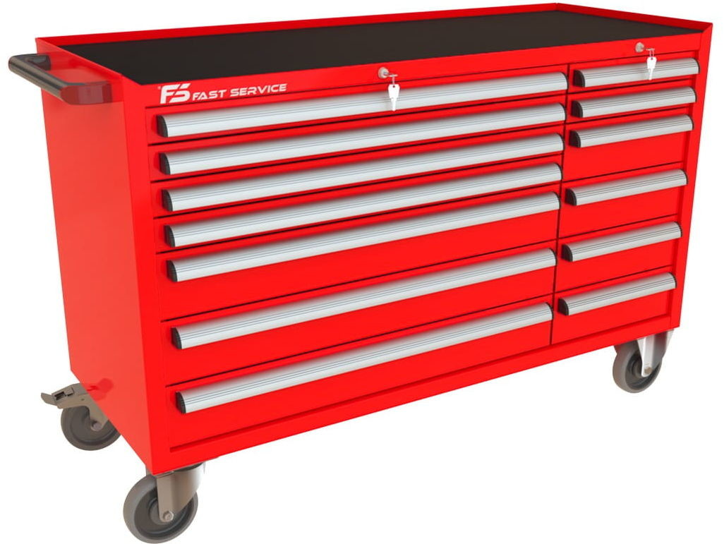Fastservice Wózek warsztatowy MEGA z 13 szufladami PM-213-14 PM-213-14