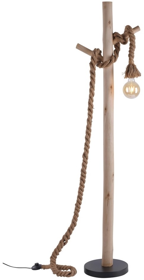 Leuchten Direkt 15484-18 - Lampa podłogowa ROPE 1xE27/15W/230V