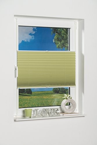 K-home Palma przyciemniająca roleta plisowana na okno., zielony, 40 x 130 cm 556606-1