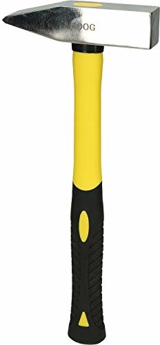 KS Tools KS Tools 964.2044 młotek ślusarski ze stali szlachetnej z trzonkiem z włókna szklanego, 2000 g 964.2044