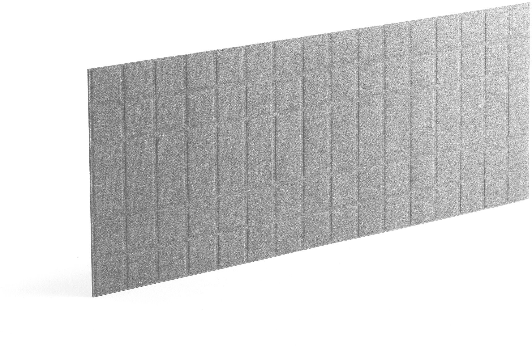 AJ Ścianka biurkowa SPLIT 1600x600 mm jasnoszary 124051