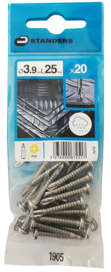 STANDERS Blachowkręt 3.9 x 25.4 mm 20 szt.