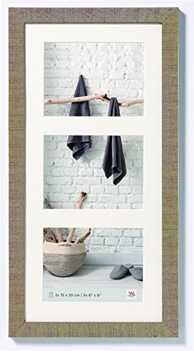 Walther Design Home drewniana rama, beżowy, 3x 15 x 20 cm HO352C
