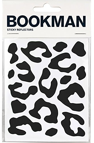 Bookman bookman Sticky reflectors lamparta naklejka odblaskowa, czarny, M 03021