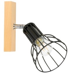 Spotlight Megan Wood Kinkiet Spot-Light 2344160 Drewno Brzozowe/Metal