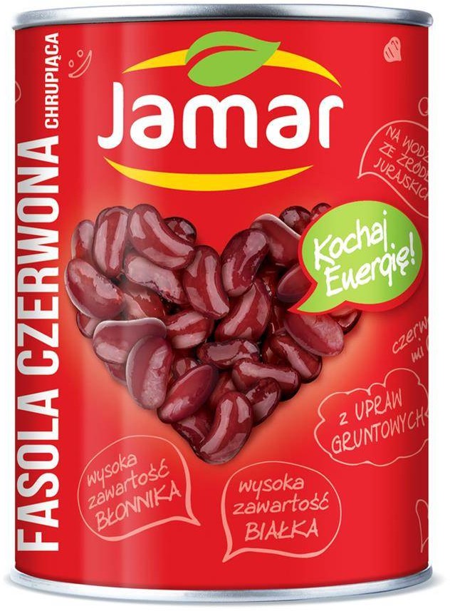 Jamar Fasola czerwona chrupiąca 400g 62563317