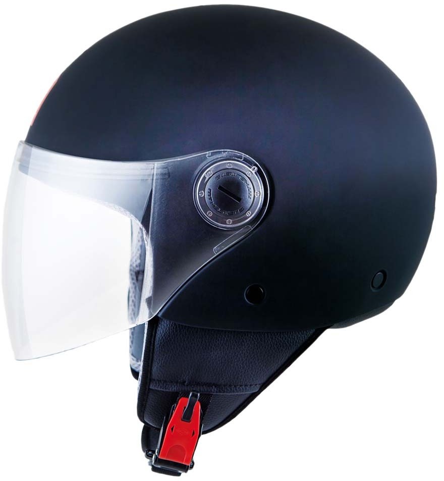 MT Helmets MT HELMETS Jet Street Solid Kask motocyklowy otwarty czarny mat : Rozmiar - XS MT110500033/XS
