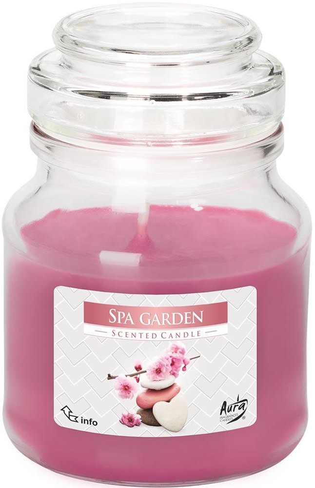 Bispol świeca zapachowa w słoiku Ogród SPA