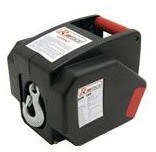 RIBITECH ribitech 4277 Wciągarka do samochodu, 5 T, do przodu i do tyłu, 12 V, kolor czarny 4277
