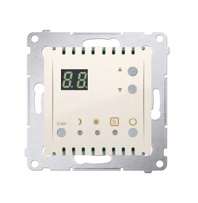 Simon 54 Regulator temperatury zewnętrzny Krem
