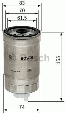 Bosch 1457434025 filtr paliwa 1457434025