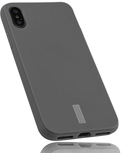 mumbi pokrowiec ochronny do iPhone'a X etui Szary 24634-iPhone X