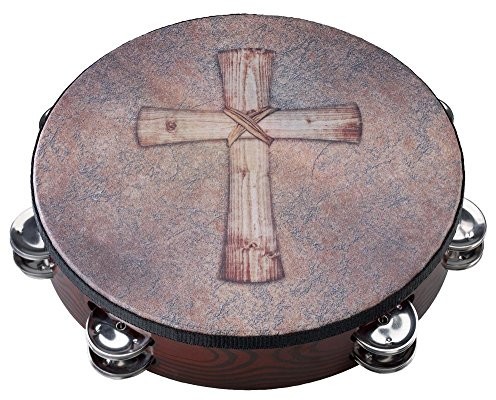 REMO TA-3010-81-SD049 Gospel Church Crosswind Sand Tambourine 833452