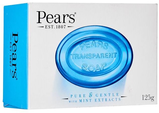 PEARS Mydło glicerynowe z miętowym ekstraktem