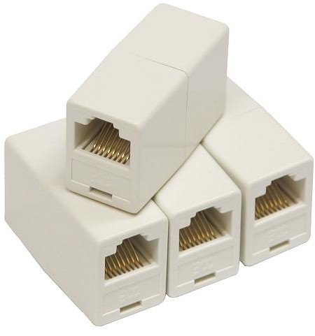 Łącznik beczka utp enternet Przejściówka RJ45 8P8C