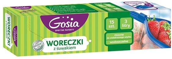 Gosia POLITAN WORECZKI Z SUWAKIEM 3L 15SZT 4630