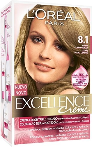 Loreal L'Oreal Expert Professionnel Creme # 8, atramentu 1 rubio claro ceniza 8411300565120
