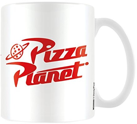 Disney Pixar Toy Story, funkcja pizza Planet kubek z ceramiki, wielokolorowy MG24136