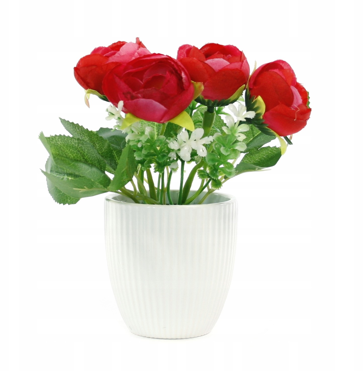 Ozdobny Kwiatek W Doniczce 17cm Różne Kolory