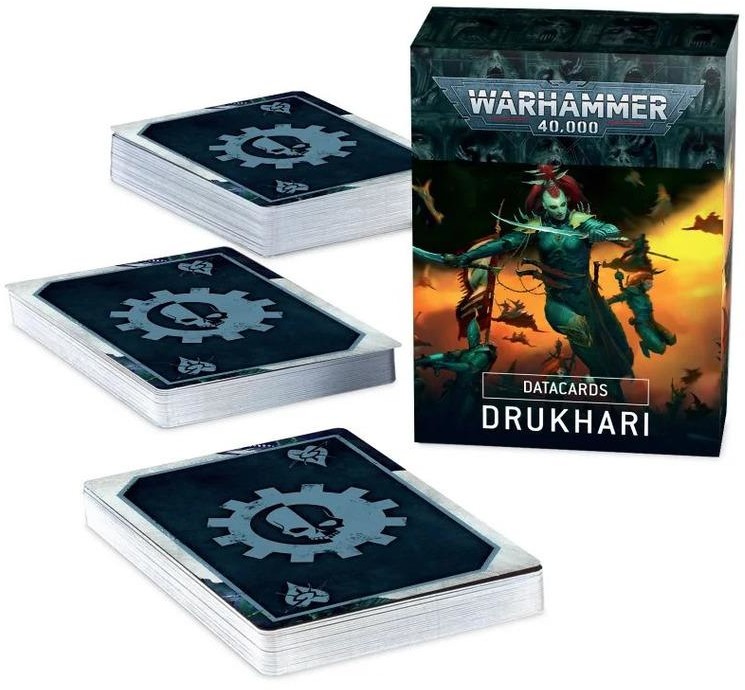 Games Workshop Datacards: Drukhari (angielski) (60050112002) 45-02