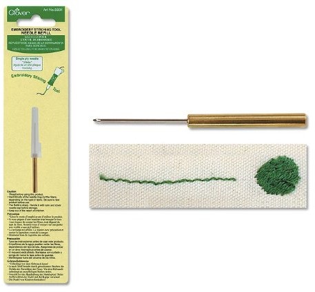 Clover 8801 do drutów do ozdobnych szwów do drutów einfaedig 8801