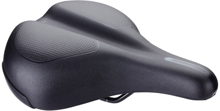 BBB ComfortPlus Relaxed BSD-102 Saddle, black 2021 Siodełka trekkingowe i ATB 2973140201