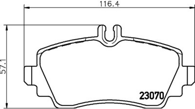 TEXTAR (TMD Friction Services GmbH) (TMD Friction Services GmbH) 2307003 2307003