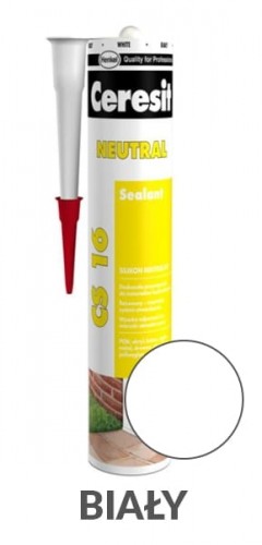 Ceresit Silikon CS-16 neutralny bialy 280 ml